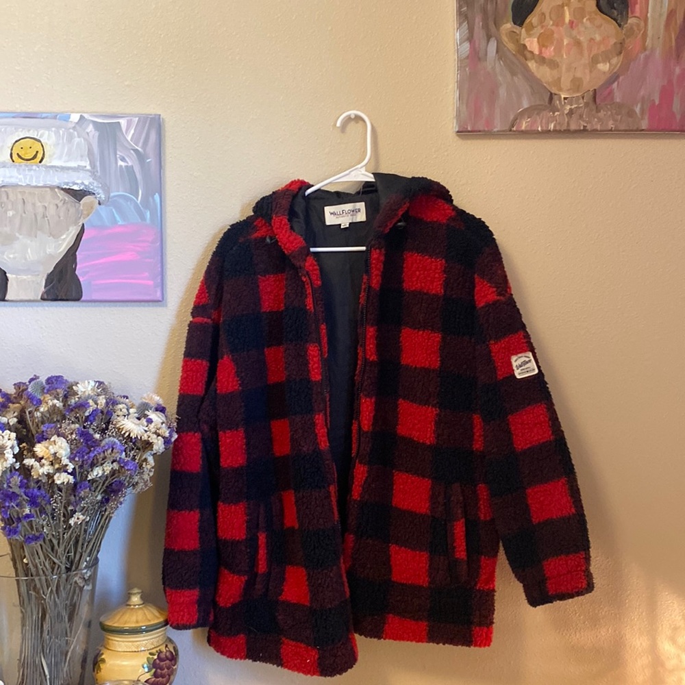 WallFlower Plaid Jacket